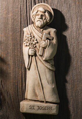 Saint Joseph Stone Statue For Home & Garden, St. Religious Statute, Patron Of Fathers, Workers & Carpenters, Holy