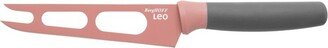 Leo 5 Stainless Steel Cheese Knife, Pink