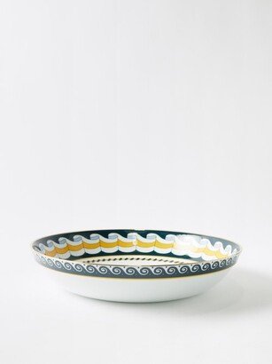 Set Of Two Napoli Porcelain Pasta Bowls