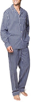 Men's Gingham Cotton Pajamas