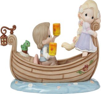 229031 Disney Tangled Love Lights The Way Limited Edition Bisque Porcelain Figurine