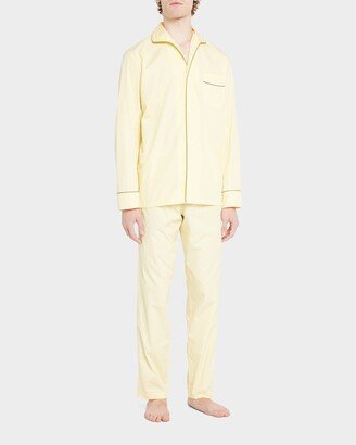 Men's George Cortina Organic Cotton Long Pajama Set