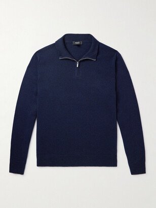 Hilles Cashmere Half-Zip Sweater