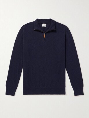 Wade Merino Wool and Cashmere-Blend Half-Zip Sweater