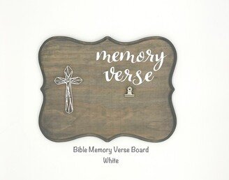 Bible Memory Verse Boards/Scripture Memory Verse Board/Awana/Bsf/Religious Gift/Confirmation/Baptism/Faith Gift/Women/Mother's Day Gift/Girl