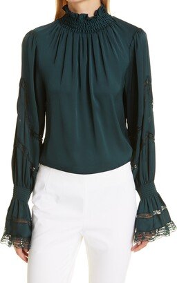 Elsie Stretch Silk Blouse