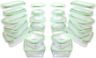 Gogreen Glassworks 44Pc Glass Food Storage Container Set