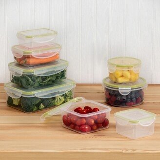 Honey-Can-Do 16 Piece Snap-Lock Food Storage