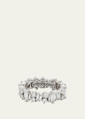 Fireworks Diamond Eternity Band Ring