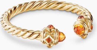 Renaissance Color Ring in 18K Yellow Gold with Madeira Citrine Women's Size 7.5