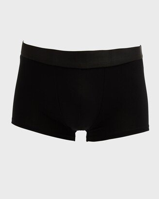 Men's Low-Rise Solid Trunks