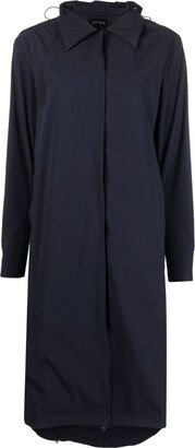 JOHANNA PARV Classic-Collar Hooded Trench Coat