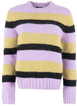 Striped Crewneck Jumper-AG