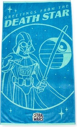 Death Star Embroidered Beach Towel