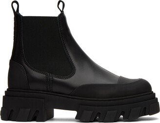 Black Low Chelsea Boots-AA