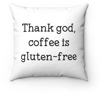 Gluten Free Pillow - Throw Custom Cover Gift Idea Room Decor