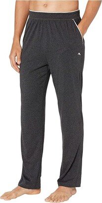 Cotton Modal Heather Lounge Pants (Black Heather) Men's Pajama