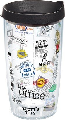Tervis The Office Smorgasbord Made in Usa Double Walled Insulated Tumbler Travel Cup Keeps Drinks Cold & Hot, 16oz, Classic