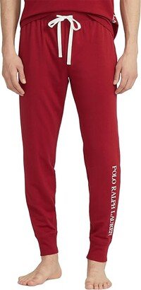 Logo Pajama Joggers (Holiday Red/Nevis Logo) Men's Pajama