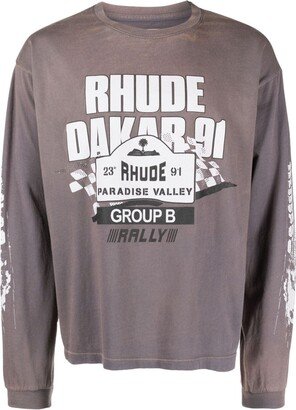 Dakar 91 long-sleeve T-shirt