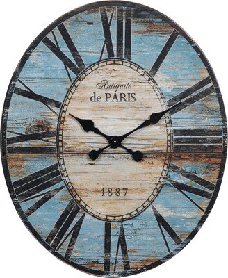 Oval Wall Clock