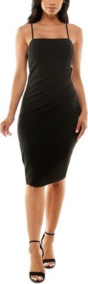 Juniors' Sleeveless Bodycon Midi Dress