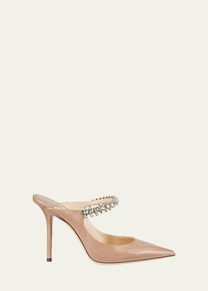 Bing Patent Crystal-Strap High-Heel Pumps-AA