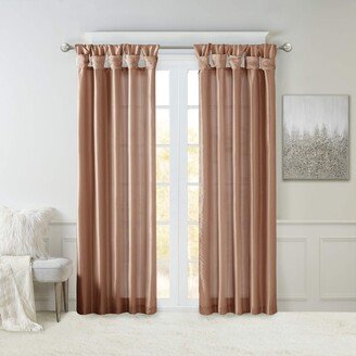 Gracie Mills Emilia Window Curtain Spice 84 Panel