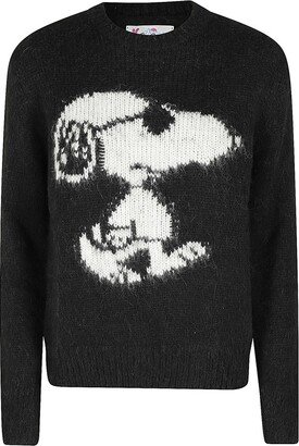 Crewneck Long-Sleeved Jumper-CJ