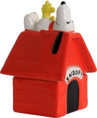 Classical Dog House Snoopy and Woodstock Salt and Pepper Shaker Set