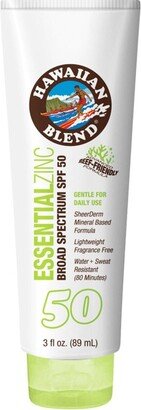 Hawaiian Blend Essential Zinc Sunscreen - SPF 50 - 3 fl oz