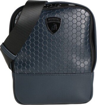 AUTOMOBILI LAMBORGHINI Cross-body Bag Slate Blue