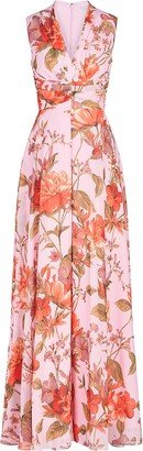 Nina Floral Skirted Jumpsuit