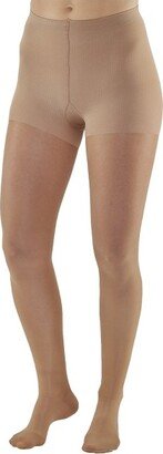 Ames Walker AW Style 283 Women's Signature Sheers 20-30 mmHg Compression Pantyhose Beige Medium