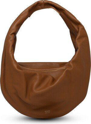 Brown Leather Hobo Olivia Bag