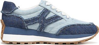 Valentina Denim Low-Top Sneakers