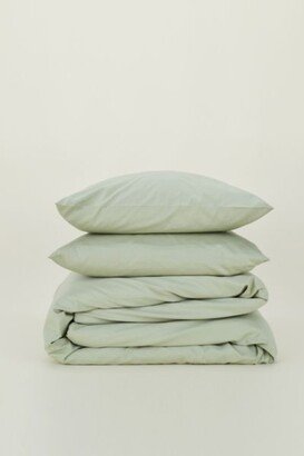 Essential Organic Cotton Percale Duvet Cover