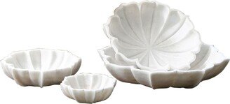 Marble Petal Bowl Xlarge