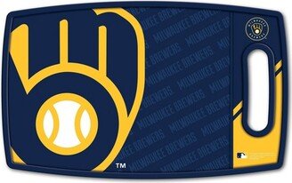 MLB Milwaukee Brewers Logo Series Cutting Board