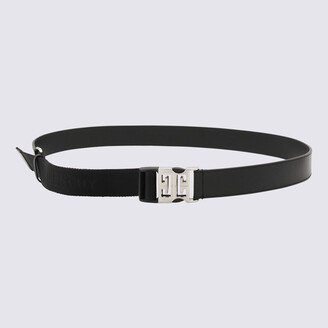 Black Leather 4g Release Belt