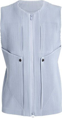 Pleated Gilet