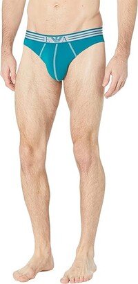 Bold Monogram Brief (Topaz) Men's Underwear