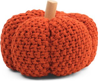 TJMAXX 8.5In Macrame Pumpkin