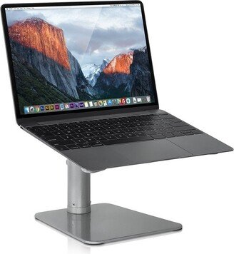 Mount-It! Height Adjustable Laptop Stand For Desk | Properly Positions Head, Neck, Back & Wrists to Reduce Aches While Working | No Assembly Required