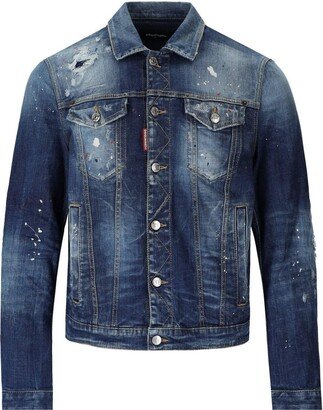 Dan Jean Blue Denim Jacket