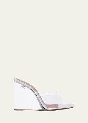 Lupita Glass-Wedge Slide Sandals-AA