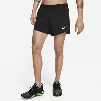 Men's Fast 4 Lined Racing Shorts in Black