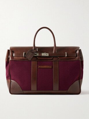 Leather and Flannel Holdall