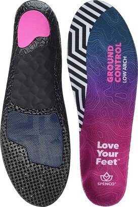 Ground Control Low Arch (Black) Insoles Accessories Shoes