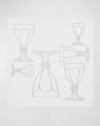 Baccarat x Kim Seybert Harcourt Napkins, Set of 4-AA